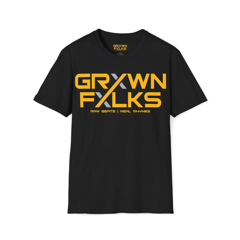 Grxwn Fxlks | Logo Tee (Black)