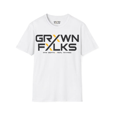 Grxwn Fxlks | Logo Tee (White)
