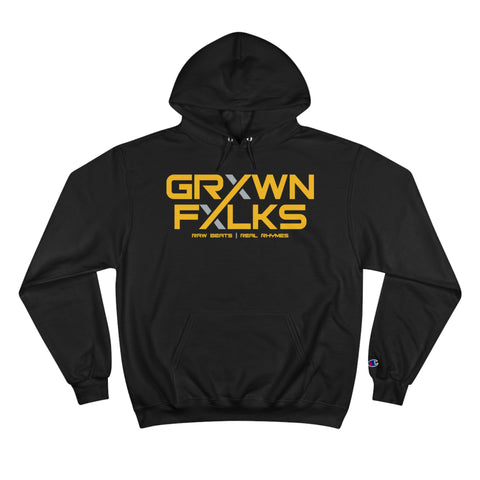 Grxwn Fxlks | Logo Hoodie (by Champion)