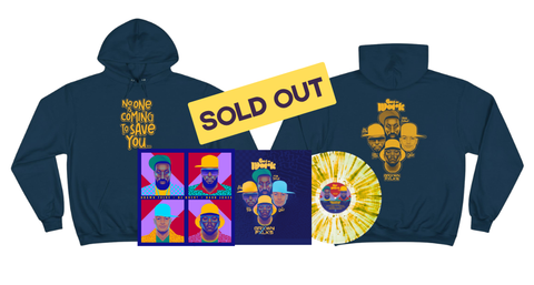 Get to Work - Vinyl & Hoodie bundle